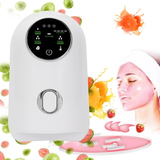 DAZA เครื่องพอกหน้าอัตโนมัติ Fruit Vegetable Face Mask Maker Skin Care Beauty Machine 100-240V