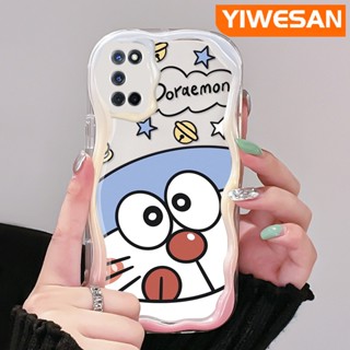 เคสโทรศัพท์มือถือแบบนิ่ม ใส กันกระแทก ลายการ์ตูนโดราเอมอนน่ารัก สําหรับ OPPO A52 A92 A72 4G