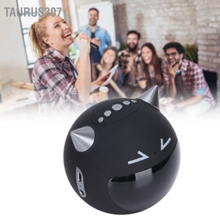  Taurus307 ลำโพงนาฬิกา Bluetooth ฟังก์ชั่นคาราโอเกะ หน้าจอแสดงผล LED การ์ดหน่วยความจำ การขยายการเล่น ไมโครโฟน