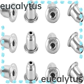 Eucalytus1 ต่างหูล็อคด้านหลัง แบบยาง สําหรับต่างหูกระดุม