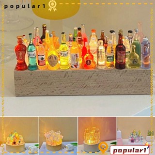 Popular โคมไฟตั้งโต๊ะ อะคริลิค แฮนด์เมด DIY สําหรับตกแต่งขวดไวน์