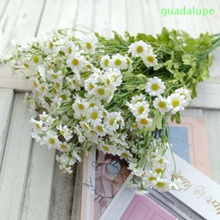 Guadalupe ช่อดอกเดซี่ปลอม DIY สําหรับตกแต่งบ้าน ออฟฟิศ สวน