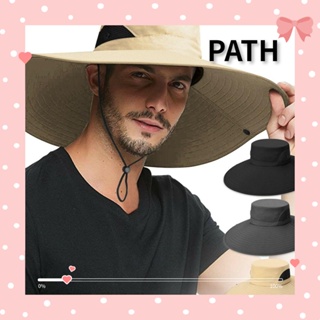 Path หมวกบักเก็ต ระบายอากาศ สไตล์ชาวประมง สําหรับผู้ชาย ผู้หญิง