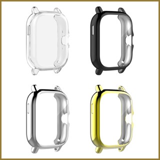 เคสกระจก TPU แบบนิ่ม ป้องกันรอยหน้าจอ สําหรับ Amazfits GTS 2 GTS 2E Smartwatch