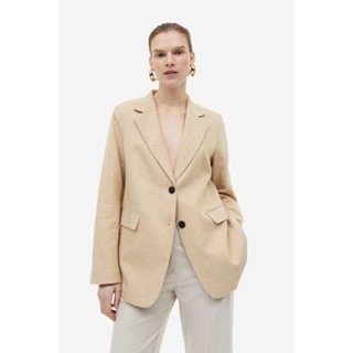 H&amp;M  Woman Linen-blend blazer 1150135_1