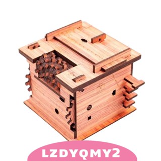 [Lzdyqmy2] กล่องเกมปริศนา กลไกการเข้ารหัส สําหรับฝึกสมอง