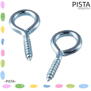 PISTA ตะขอตาไก่ สเตนเลส สกรู 1.38 นิ้ว 35 มม. 30 ชิ้น สําหรับในร่ม และกลางแจ้ง DIY