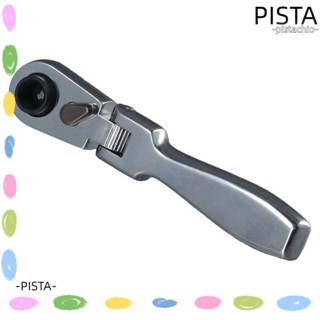 Pista ซ็อกเก็ตประแจวงล้อ 72 ซี่ 2 In 1 พลิกกลับได้ 1/4 นิ้ว พร้อมหัวสี่เหลี่ยม โครเมี่ยมวาเนเดียม ประแจอัลเลน ซ่อมบํารุงรถยนต์ โรงงาน