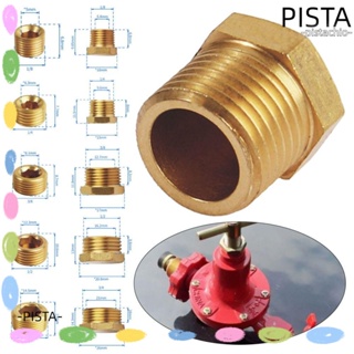 Pista อะแดปเตอร์ข้อต่อเชื่อมต่อท่อ ตัวผู้ ตัวเมีย ตัวเมีย ทองเหลือง ทนทาน 1/8 นิ้ว 1/4 นิ้ว 3/8 นิ้ว 1/2 นิ้ว 3/4 นิ้ว