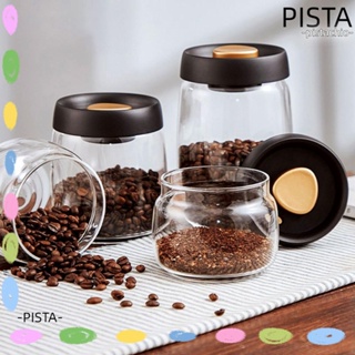 Pista ขวดโหลเก็บเมล็ดกาแฟ ปิดผนึก