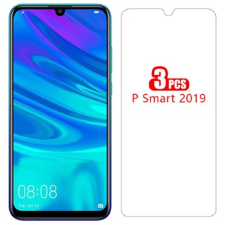 เคสกระจกนิรภัยกันรอยหน้าจอ สําหรับ huawei p smart 2019 psmart psmart2019 smat coque huawey huwei hawei