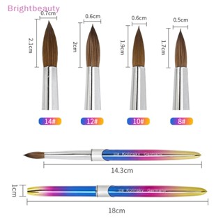 Brightbeauty ปากกาโลหะ สําหรับตกแต่งเล็บ