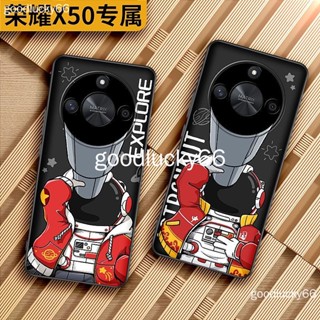 เคสมือถือ แบบนิ่ม ลายการ์ตูนนักบินอวกาศ กันกระแทก สําหรับ Honor x50 Honor x50i Honor 90 Honor x50 Honor x50i