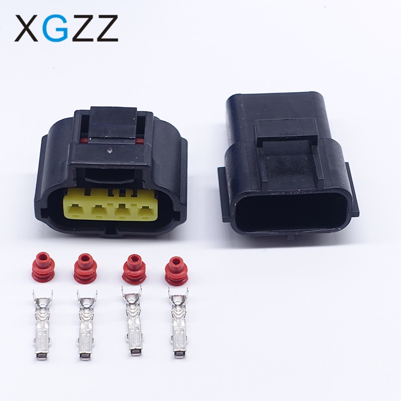 XG7042F-1.8-11/21 4 พิน 178399-2 / 184046-1 ปลั๊กเซ็นเซอร์คันเร่งหญิง TPS สําหรับ 1JZ-GTE 2JZ-GTE กั