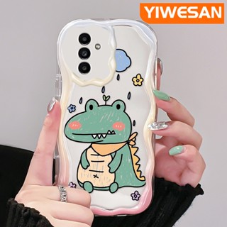 เคสโทรศัพท์มือถือ ซิลิโคนนุ่ม ใส กันกระแทก ลายการ์ตูนจระเข้น้อย สําหรับ Samsung galaxy A13 A13 5G A04s A14