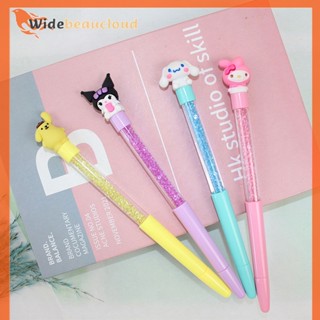 Widebeaucloud Sanrio ปากกาเจล ลายการ์ตูนอนิเมะ Kawaii Diamond Crystal Sig เครื่องมือนักเรียน