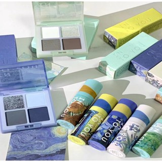 ((พร้อมส่ง ครบไซซ์) Inyou Van Gogh ลิปโคลน เนื้อแมตต์ กํามะหยี่ ความจุขนาดใหญ่ Inyou Van Gogh อายแชโดว์