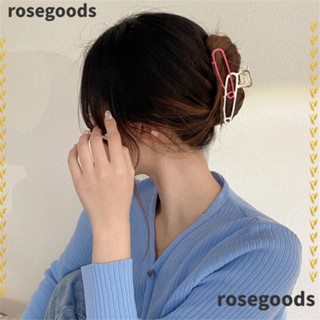 Rosegoods1 กิ๊บติดผมแฟชั่น รูปกรงเล็บปลาฉลาม