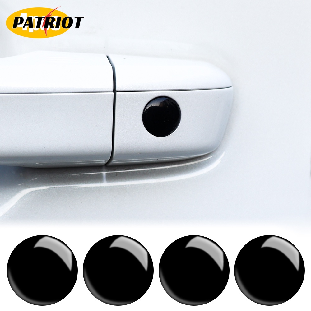 [PATRIO] สติกเกอร์ป้องกันรูกุญแจรถยนต์ มีกาวในตัว 4 ชิ้น