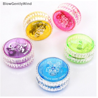 Blowgentlywind โยโย่เรืองแสง LED ความเร็วสูง ของเล่นสําหรับเด็ก