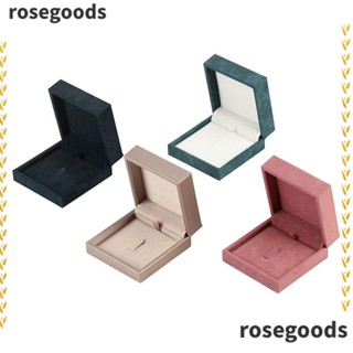 Rosegoods1 กล่องเข็มกลัด ผ้าสักหลาด แบบพกพา สวยหรู