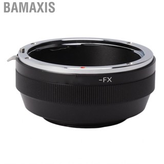 Bamaxis Lens Mount Adapter Aluminum Alloy and Brass Manual Focus for FX Bayonet Ring