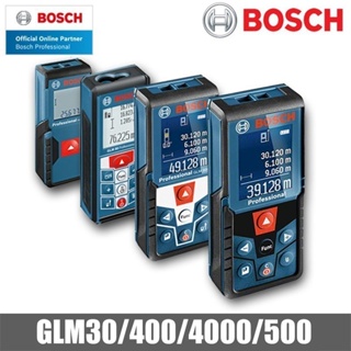 Bosch ไม้บรรทัดเลเซอร์วัดระดับเสียง อินฟราเรด ความแม่นยําสูง 30 400 4000 500 เมตร EBR1