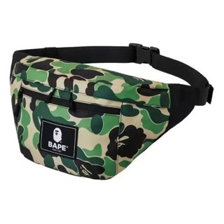 Bape Camo กระเป๋าคาดอก กระเป๋าคาดเอว ลําลอง ความจุขนาดใหญ่