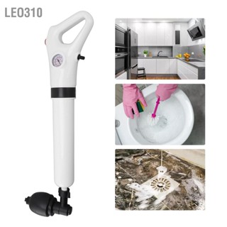 Leo310 Toilet Plunger Pneumatic Drain Dredger คู่มือการขุดลอกเครื่องมือสำหรับห้องน้ำประปาอ่างล้างหน้า