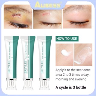 Breylee Scar Remover เจลครีม Treatment Whitening Moisturizer Serum Skin Care Stretch Marks Remover Repair 30g TECH3