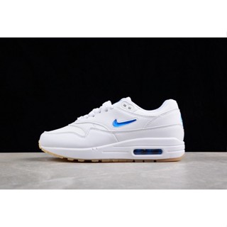 Nk Air Max 1 premium SC เครื่องประดับ สีขาว สีฟ้า 2023 918354-102 Rxm7 รองเท้า