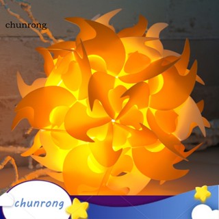 Chunrong โคมไฟ Led แบบพกพา สไตล์จีนดั้งเดิม DIY