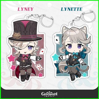 Sqt พวงกุญแจอะคริลิค จี้การ์ตูนอนิเมะ Lynette Lyney น่ารัก สําหรับห้อยกระเป๋า