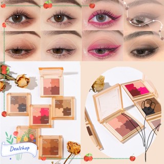 Dealshop พาเลทอายแชโดว์ เนื้อแมตต์ กันน้ํา ติดทนนาน 4 สี