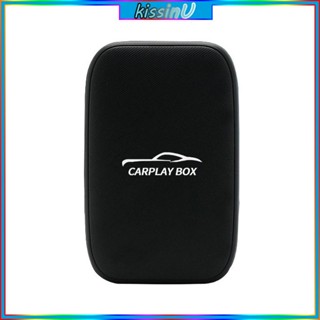 Kiss อะแดปเตอร์เครื่องเล่นมัลติมีเดียไร้สาย 3in1 AIBox USB สําหรับรถยนต์