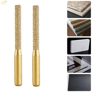 【VARSTR】Router Bit Artificial Stone 2pcs Brazing Diamond Diamond High Hardness