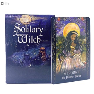 [Dhin] ไพ่ทาโรต์ เกมกระดาน The Solitary Witch Oracle สําหรับครอบครัว