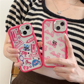 เคสโทรศัพท์มือถือ ลายการ์ตูนบาร์บี้น่ารัก สําหรับ iPhone 14 13 12 Pro Max 11 14promax