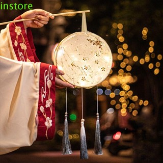 Instore โคมไฟ LED แฮนด์เมด สไตล์จีนโบราณ สําหรับตกแต่งบ้าน DIY