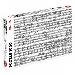 ของเล่นจิ๊กซอว์ปริศนา Austria Piatnik 5434 Music Score Staff เพื่อการศึกษา สําหรับผู้ใหญ่ 1,000 ชิ้น