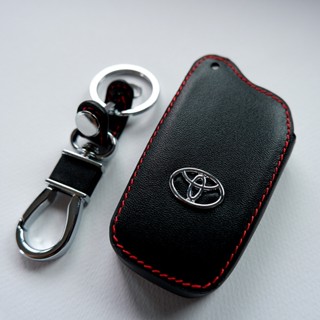 ซองใส่กุญแจ ซองหนังใส่รีโมทกุญแจ Toyota Fortuner / Camry  รุ่น Smart Key เคสรีโมท เคสกุญแจ