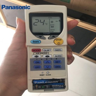 Panasonic PANASONIC รีโมตคอนโทรลเครื่องปรับอากาศ A75C2620 2624 2178 2195 เวอร์ชั่นภาษาอังกฤษ