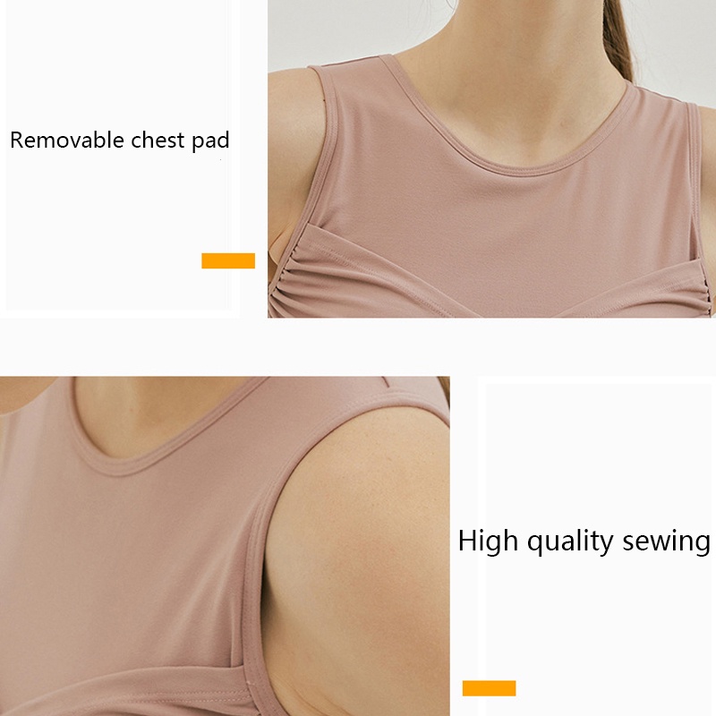 Lululemon ใหม่ เสื้อกล้าม แขนกุด ถอดออกได้ เหมาะกับการเล่นโยคะ กีฬา HN58
