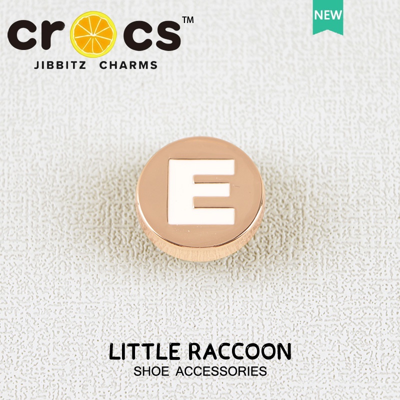JIBBITZ Crocs charms ตัวติดรองเท้า ตัวอักษรA-Z ตัวติดรองเท้า Crocs