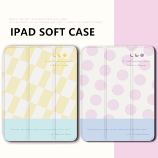 เคสนิ่ม พร้อมช่องใส่ดินสอ สําหรับ iPad Gen10 7 8 9 Pro11 นิ้ว Pro12.9 นิ้ว 2022 Air4 Air5 Air3 mini6