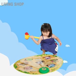 Living Shop Whack Pounding Mat Interactive Constructive Smack Moles Game Playmat with Sound for Girls Boys