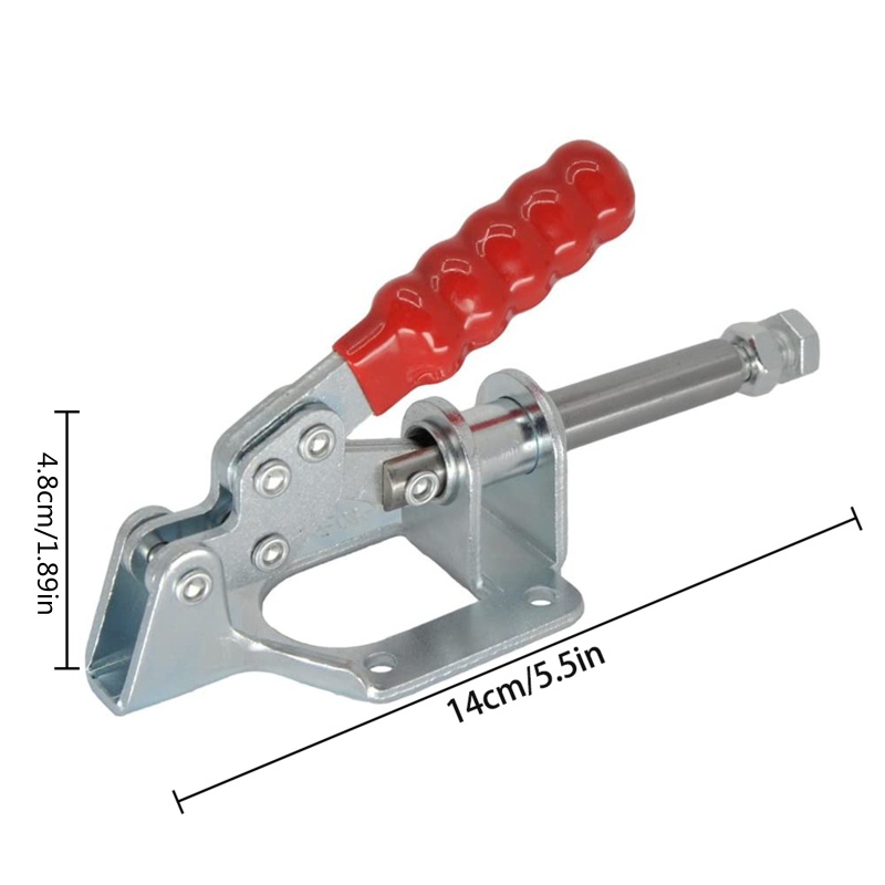 Hl Heavy Duty Push Pull Toggle Clamp สําหรับเชื่อมงานไม้ Mould ราคา ถูกที่สุด ดีลบีเคเค แกลเลอรีภาพที่ 2