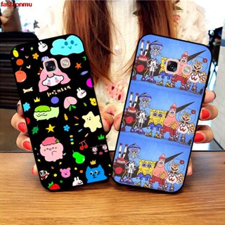 เคสโทรศัพท์มือถือ ซิลิโคน ลายรูปแบบที่ 02 สําหรับ Samsung A3 A5 A6 A7 A8 A9 A02 M02 A022F F62 M62 Pro Star Plus 2015 2016 2017 2018 HBQB