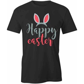 เสื้ ซื้อ 3 แถม 1 Printed Cool Tee Happy Easter Graphics Mens Tshirts_01S-5XL