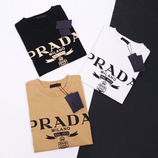 Pra เสื้อยืดแขนสั้น พลัสไซซ์ เข้ากับทุกการแต่งกาย สไตล์คลาสสิก สําหรับผู้ชาย และผู้หญิง